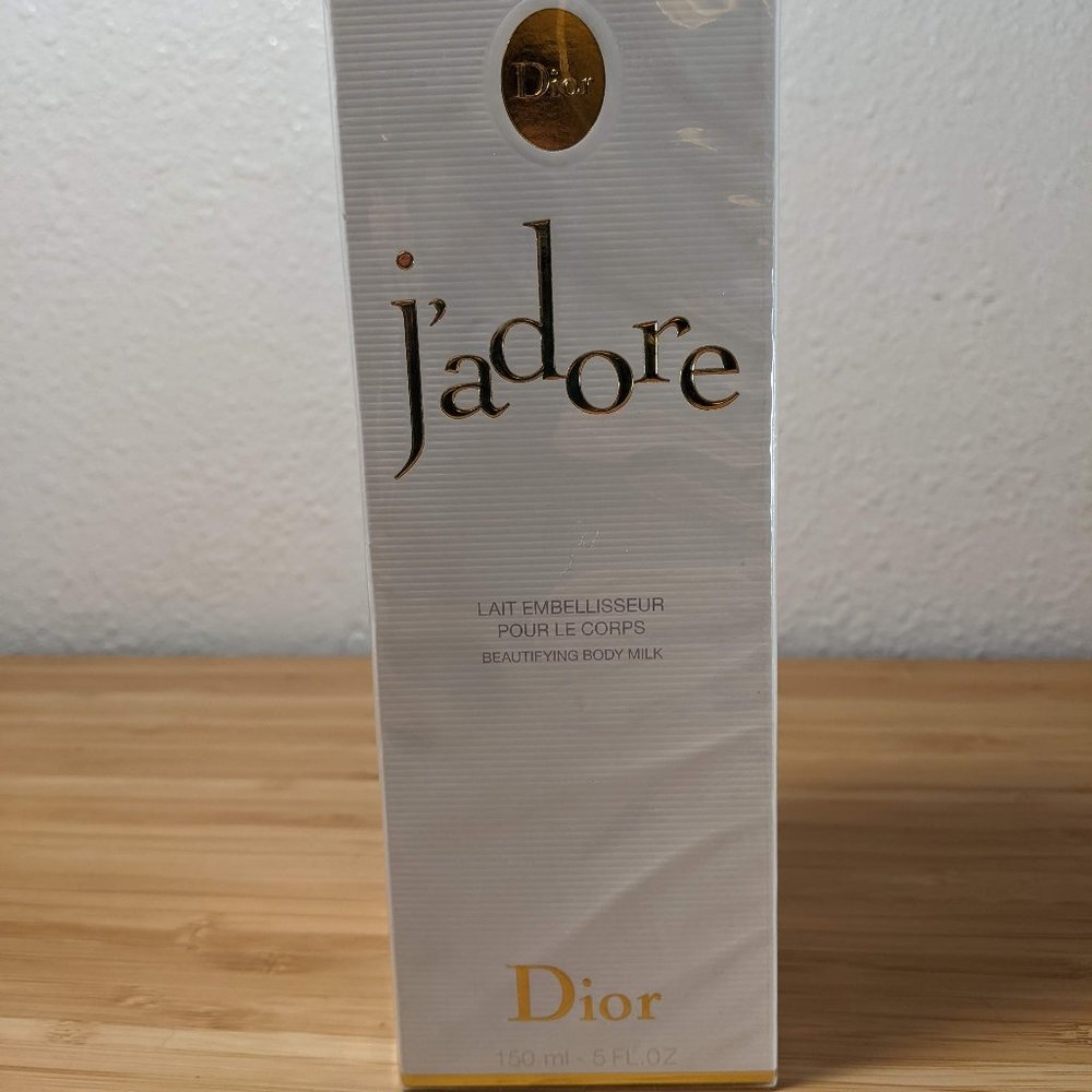 J'Adore Beautifying Body Milk - 5 full oz (150 ml) brand NEW in BOX!